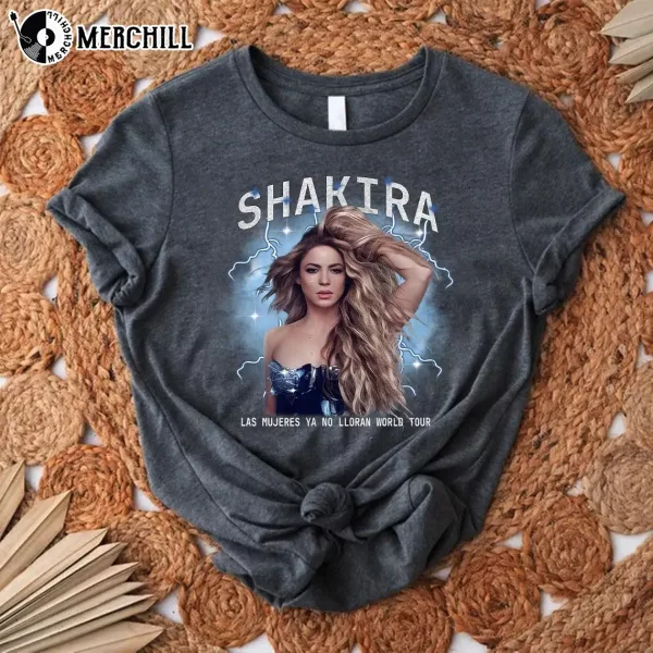 Las Mujeres Ya No Lloran Shakira Tour Shirt