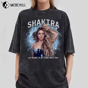 Las Mujeres Ya No Lloran Shakira Tour Shirt