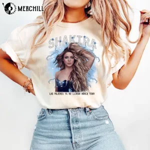 Las Mujeres Ya No Lloran Shakira Tour Shirt