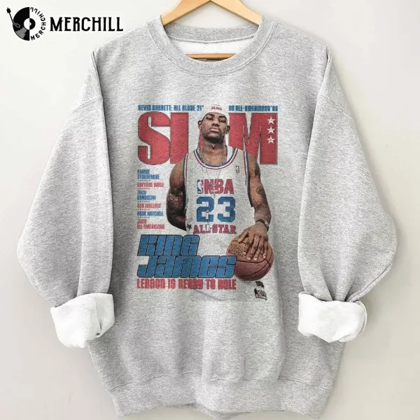 Lebron Basketball Vintage 90s Shirt NBA Basketball Gifts