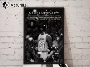 Mamba Mentality Motivation Quotes Poster Lakers Gifts for Men 3 Mamba Mentality Motivation Quotes Poster Lakers Gifts for Men 3