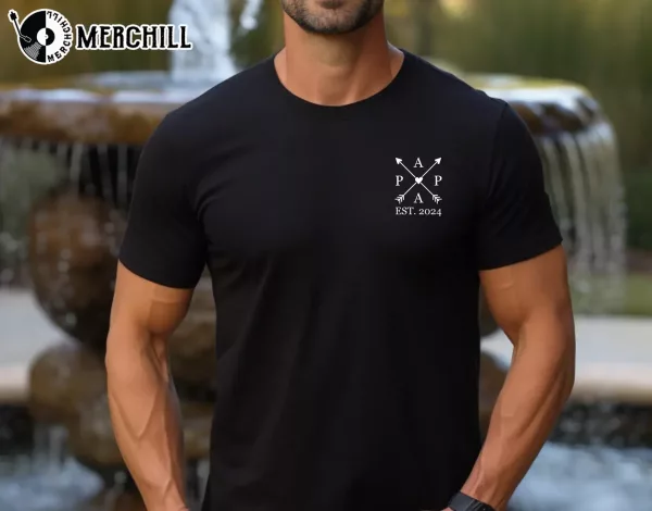 Matching Personalized Dad & Baby T-Shirt Gift for Father’s Day