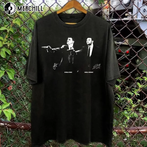 Nikola Jokic Jamal Murray Basketball Shirt NBA Basketball Gifts