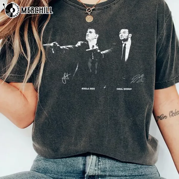 Nikola Jokic Jamal Murray Basketball Shirt NBA Basketball Gifts