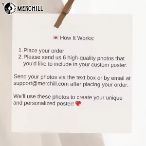 Personalized Dad Definition Photo Collage Heartfelt Fathers Day Poster