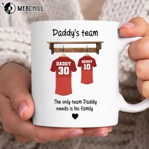 Personalized Daddy Team Mug Best Fathers Day Present