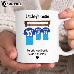 Personalized Daddy Team Mug Best Fathers Day Present