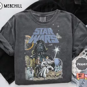Retro Disney Star Wars Shirt Gifts for Star Wars Fans 6