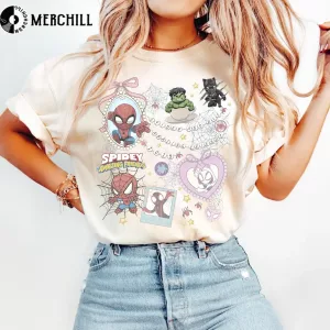 Retro Spidey And His Amazing Friends Shirt Unique Spiderman Gifts 4