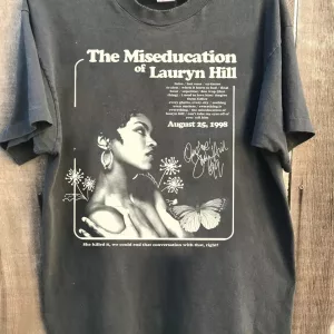 Retro Vintage Lauryn Hill Graphic Tee 2 1