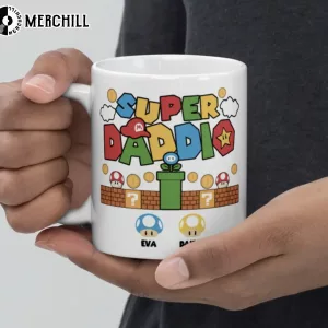 Super Daddio Mug Custom Unique Gifts for Fathers Day