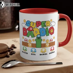 Super Daddio Mug Custom Unique Gifts for Father’s Day