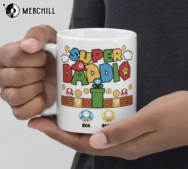 Super Daddio Mug Custom Unique Gifts for Father’s Day
