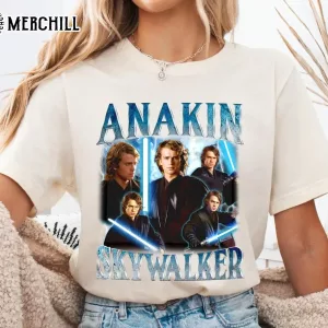 Vintage 90s Anakin Skywalker Tee Best Gifts for Star Wars Fans