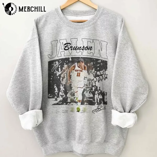 Vintage 90s Jalen Brunson Basketball Tee Brunson New York Knicks Gift