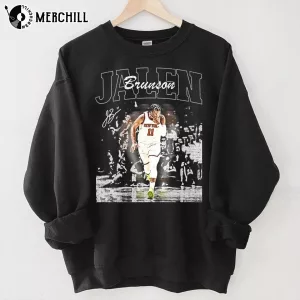 Vintage 90s Jalen Brunson Basketball Tee Brunson New York Knicks Gift