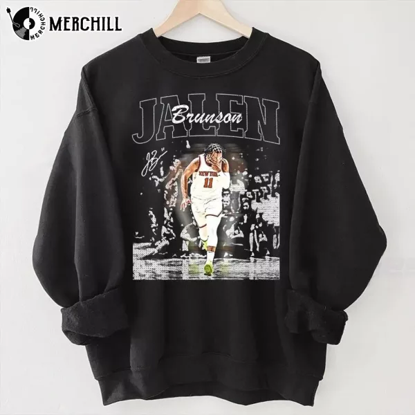Vintage 90s Jalen Brunson Basketball Tee Brunson New York Knicks Gift