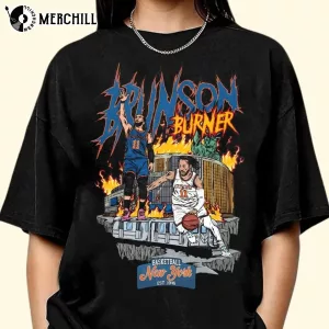 Vintage 90s Jalen Brunson Shirt Knicks Gifts for Him