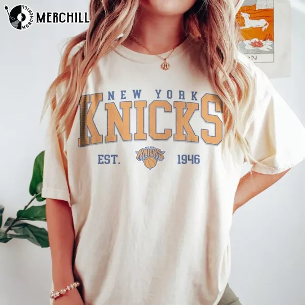Vintage 90s New York Knicks Shirt NY Knicks Gifts