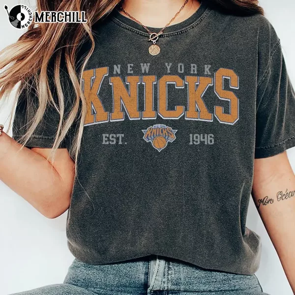 Vintage 90s New York Knicks Shirt NY Knicks Gifts