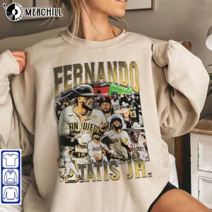 Vintage 90s Style Fernando Tatis Jr Shirt Major League Baseball San Diego