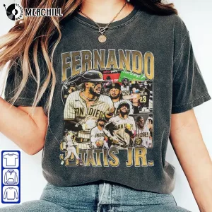 Vintage 90s Style Fernando Tatis Jr Shirt Major League Baseball San Diego