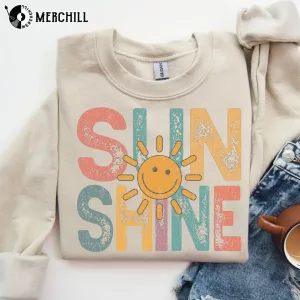 Vintage Beach Vacation Hello Sunshine Shirt Summer Gift Ideas