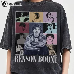 Vintage Benson Boone Tour Shirt Gift for Fans 4