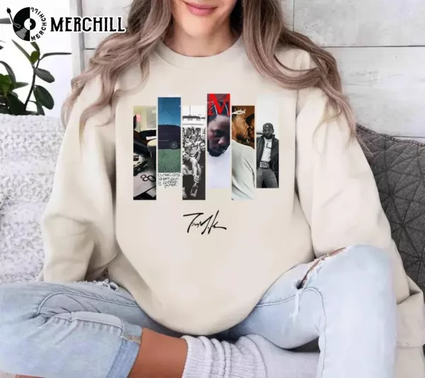 Vintage Full Album Kendrick Lamar Graphic Tee