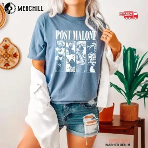 Vintage Rap Music Post Malone Concert Shirt 2 1