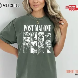 Vintage Rap Music Post Malone Concert Shirt 5 1