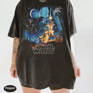 Vintage Star Wars A New Hope Faded Shirt Cool Star Wars Gifts