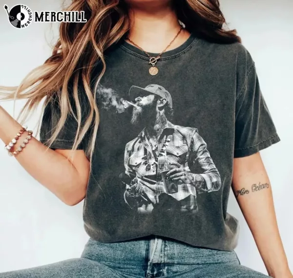 Western Cowboy Post Malone Graphic Tee