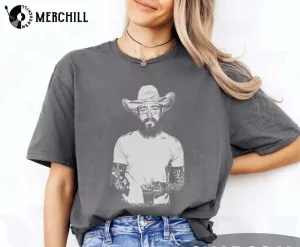 Western Post Malone Cowboy Shirt 1