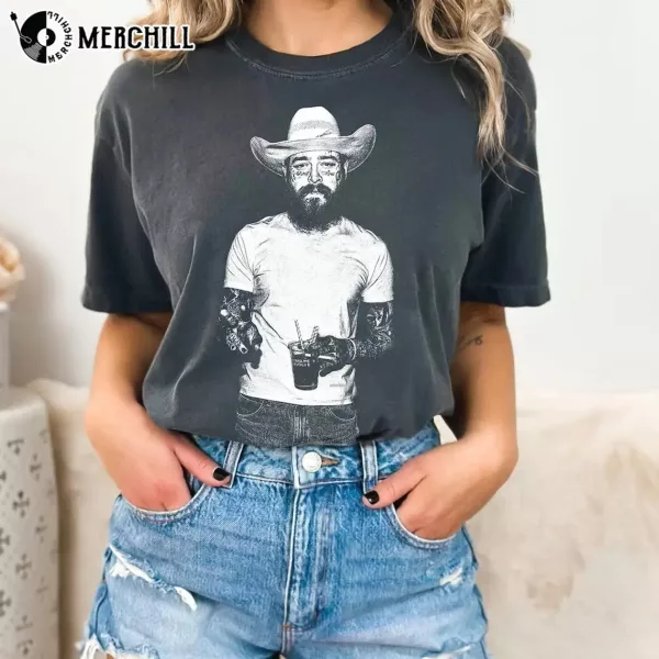 Western Post Malone Cowboy Shirt