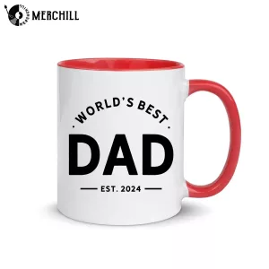 Worlds Best Dad Mug Custom Fathers Day Gift 3