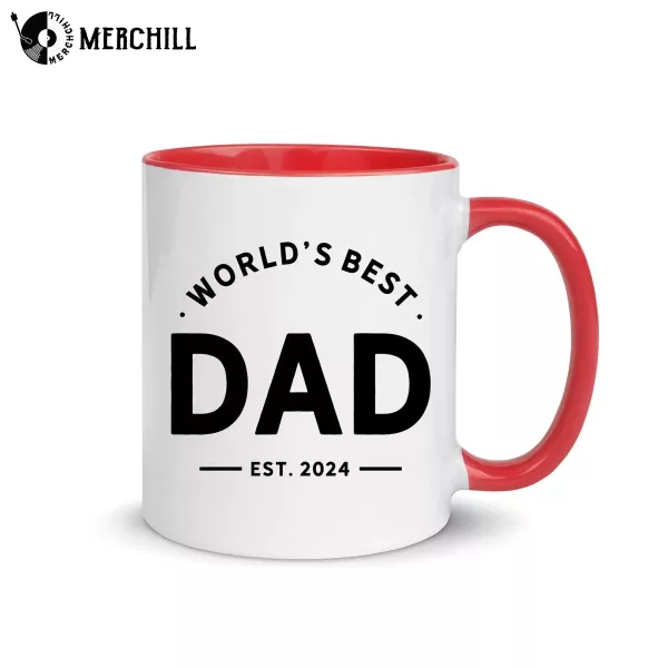 World’s Best Dad Mug Custom Father’s Day Gift