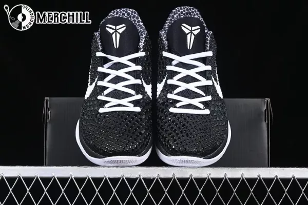ZOOM KOBE 6 PROTRO Shoes NBA Basketball Gifts – BLACK/WHITE-Top Men’s Sneakers for Elite Court Performance
