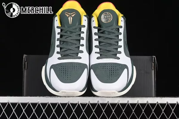 EYB FOREST GREEN Sneakers Basketball Gifts – METALLIC RED BRONZE/SPEED YELLOW/FOREST GREEN – Top Men’s Sneakers for Elite Court Performance
