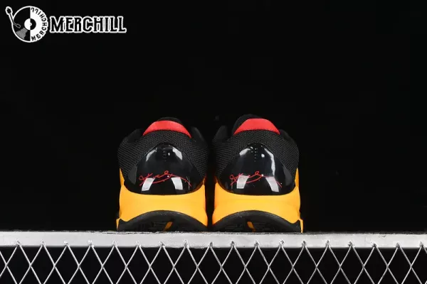 Zoom Basketball Shoes Lakers Gifts for Men – DEL SOL/ METALLIC SILVER/COMET RED/BLACK – Top Men’s Sneakers for Elite Court Performance