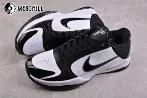 Zoom Kobe 5 Protro White Black Sneakers Lakers Gifts for Men 4 Zoom Kobe 5 Protro White Black Sneakers Lakers Gifts for Men 4