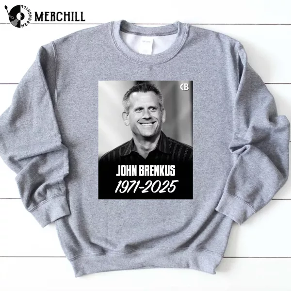 Rest In Peace John Brenkus Graphic Tee Gift for Fans