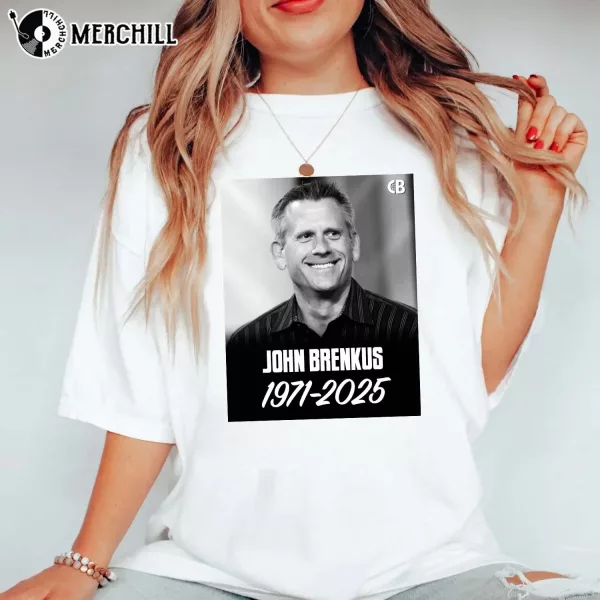 Rest In Peace John Brenkus Graphic Tee Gift for Fans