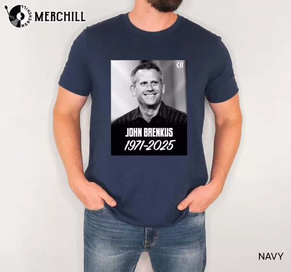 Rest In Peace John Brenkus Graphic Tee Gift for Fans