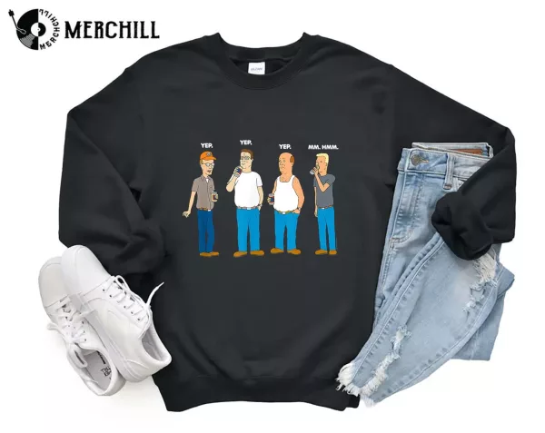 Yep Yep Yep Mm Hmm King of the Hill T Shirt Gift for Fans