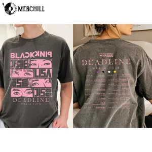 BlackPink Deadline World Tour Shirt Gift for Blinks