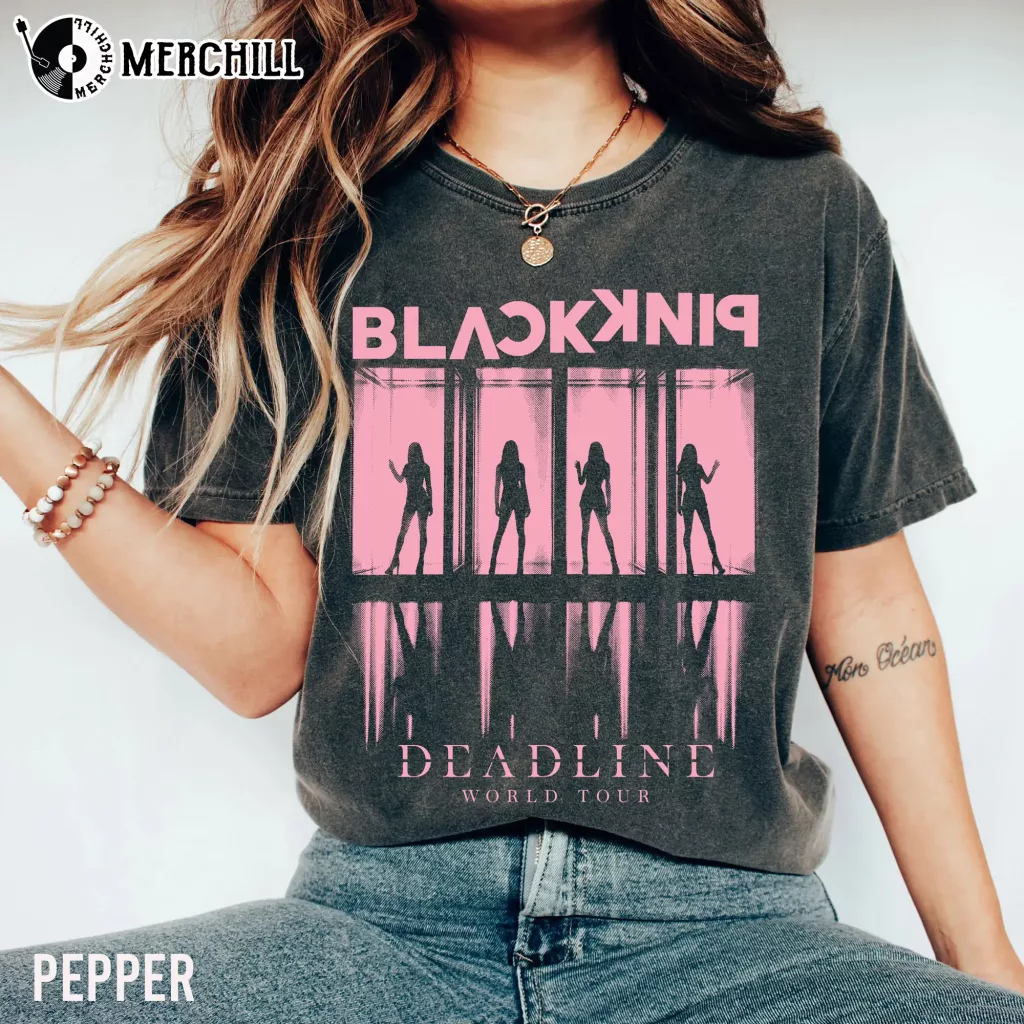 BlackPink Deadline World Tour Shirt or Sweatshirt Gift for Blinks BlackPink Deadline World Tour Shirt or Sweatshirt Gift for Blinks